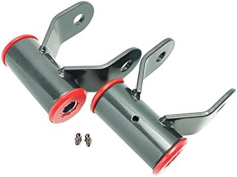 Osakesukar 2" Rear Drop shackles Shackle Kit Replacement for Dodge Ram 1500 2WD 2002 2003 2004 2005 2006 2007 2008 Replaces 412120