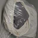 YOUR MOON Waffle Weave Wool Blanket Queen Size, Natural Australian Wool Blanket for Bed & Couch, Soft and Warm, Breathable Thick Throw Blankets for All Seasons, 90"x90", Gray