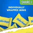 Butterfinger, 8 Count, Chocolatey, Peanut-Buttery, Minis Individually Wrapped Candy Bars, Resealable Share Size, 9.8 oz BBD 09/10/26