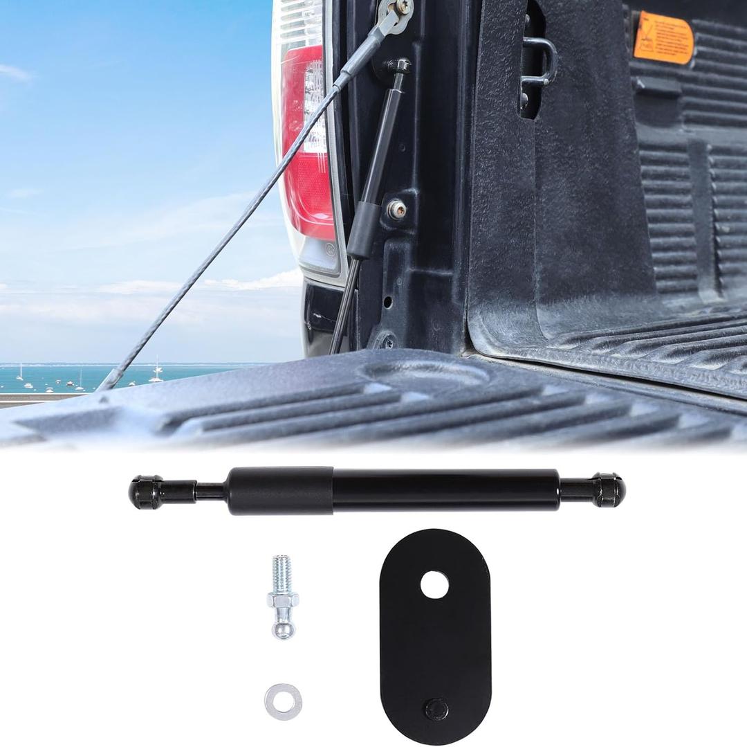 Truck Tailgate Assist Shock Strut Compatible with Toyota Tundra 2007-2021 Tailgate Assist Shock Damper Pickup Liftgate Slow Drop Soft Open Support Heavy Duty Truck Damper Kit Replacement Accessories