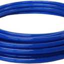 John Guest 3/8 Inch x 25 Feet LLDPE Tubing, Flexible Water Tubing for Plumbing, Blue, PE-12-EI-025F-B
