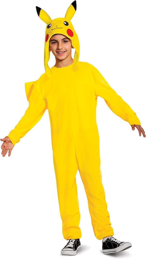 Pikachu Pokemon Deluxe Child Costume (M (7-8))