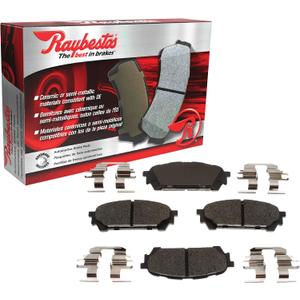 Raybestos R-Line Automotive Replacement Front Brake Pad Set for Select Ford, Lincoln (MGD702MH)