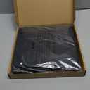 Wokceer 7.2FT Wedding Arch Backdrop Cover Spandex Fitted Black Arch Covers Round Top Chiara Arches Backdrop Cover for Wedding Birthday Party Ceremony Banquet Decoration