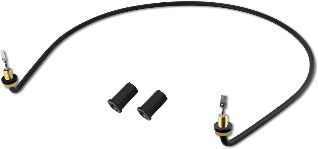 AMI PARTS W10518394 Dishwasher Heating Element Kit Fit for Whirl-pool Dishwasher 66512413N412 66513002N510 7GU2455XTSQ0 7WDT770PAYM3 - replaces 8194250, W10134009, W10441445