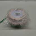 50 PCS White and Pink Disposable Plates for 50 Guests, Scalloped Plastic Plates Include 50 Dinner Plates and 50 Dessert Plates for Party, Wedding and Graduation