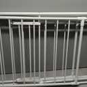 Amazon Basics Foldable Space-Saving 2-Wing Metal Clothes Drying Rack, 61x23.6x39.3 inches, White