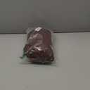 COOFANDY Men's Knit Shirts Vintage Short Sleeve Button Down Shirt Casual Summer Beach Shirt Brown, 4XL