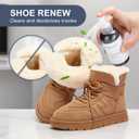 Shoe Cleaner Kit, Suede Shoe Cleaner Kit with Shoe Cleaner, Shoe Waterproof,Shoe Care for Suede,Nubuck,Sheepskin with Suede Eraser and Shoe Brush