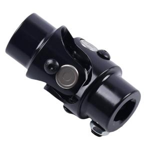 Universal Steering Shaft U Joint Shaft 3/4-36 Spline X 3/4" DD Black Working Angle 35Degree Length 83mm (3-1/4") Single U Joint