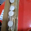 AIZESI Gold Tension Curtain Rod 30-63Inch, 2PCS Spring Tension Rod No Drilling, Non-Slip, Adjustable, Tension Rod For Windows, Doorway, Bedroom