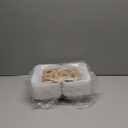 25 PCS Taco Holders, Disposable Taco Holders Box with Lids, Premium Plastic PP Clamshell Taco Plates, BPA Free for Taco Bar Supplies, 3 Dividers Compartments Dust-Proof Taco Plates Use For Taco Bar