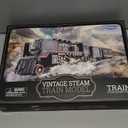 Funwee Train Set for Under Christmas Tree,Electric Train Toy with Smokes,Lights and Sound, Locomotive Train Model with Track,Birthday Gifts Idea for 3 4 5 6 7+ Years Old Toddler Boys and Girls