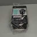 Piggy Bank, Vcertcpl ATM Coin Money Saving Box with Password, Kids Safe Money Jar with Auto Grab Bill Slot, Birthday Gifts Toys Bank for 6 7 8 9 10 11 12 Year Old Girls Boys (Large, Black)