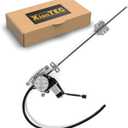Front Passenger Side Power Window Regulator with Motor (2-Pin)