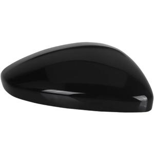 Car Door Mirror Cover Cap Shell For Peugeot For 208 12-19(1x Glossy Black Right)