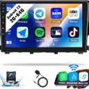 SIXWIN 2G+64G Android Car Stereo for Honda Civic 2016-2020 with Canbus and Harness Wireless CarPlay Android Auto Mirror Link 9 Inch Touchscreen Bluetooth GPS Navigation WiFi FM Backup Camera MIC