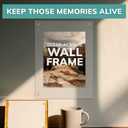 pbf PHOTO BOOTH FRAMES 11x14 Acrylic Frame for Wall | Wall Mount & Tabletop | 14x11 Horizontal Clear Acrylic Photo Frame for Poster, Diploma, Business License | Modern, Minimalist Style