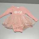 IMEKIS Winter Onederland 1st Birthday Girl Outfit: December First Birthday Outfit Girl Baby Bubble Romper Tutu Long Sleeve Toddler Christmas Dress Silver Xmas Holiday Pink Snowflake One 12-18 Months