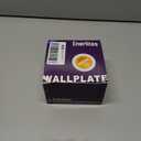 ENERLITES Screwless Decorator Wall Plates Child Safe Outlet Covers, Size 2-Gang 4.68" H x 4.73 L, Unbreakable Polycarbonate Thermoplastic, SI8832-W-10PCS, Glossy, White (10 Pack)