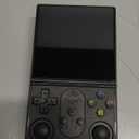 R36 PROMAX Retro Handheld Game Console,4.0 Inch Full-Lamination IPS Screen Retro Gaming Console,Linux System,Built-in 64GB Memory Retro Game Console,Portable Arcade Video Gaming Console (Black)