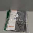 SUNEE 2026 Weekly & Monthly Planner 6.4"x8.5"- 12 Month (January 2026 - December 2026), Vegan Leather Cover, Pocket, Bookmark, Notes, Monthly Tab, Black