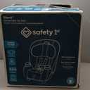 Safety 1st Ellaris 3-in-1 Convertible Car Seat, Slim Fit Design, Rear & Forward-Facing, 5-Position Headrest, 3-Across Fit, Travel-Friendly with Machine-Washable Seat Pad, Smokey Haze