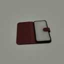 OCASE Compatible with iPhone 13 Wallet Case, PU Leather Flip Folio Case with Card Holders RFID Blocking Kickstand [Shockproof TPU Inner Shell] Phone Cover 6.1 Inch 2021 (Burgundy)