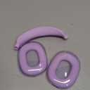 for AirPods Max case Cover,Anti-Scratch Ear Pad Case Cover/Ear Cups Cover/Headband Cover for AirPods Max. Clear Soft TPU and Silicone,Skin Scratch Proof. (Light purple)