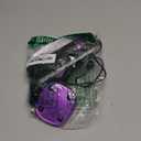 Groin & Body Hair Trimmer for Men - Electric Shaver for Pubic Hair, Chest, Legs - Ball Pubic Groomer, LED Light, Replaceable Ceramic Blade Heads, USB-C Recharge Dock, Waterproof Hygiene Razor, Purple