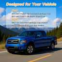 R-GEE Window Rain Guards Fit for Ford 2004-2014 F150 Extended Cab, Extra Durable Out-Channel Window Deflectors, Vent Window Visors Exterior Car Accessories, 4 Pieces