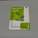 Mik-Nana Food Scale, 10kg/22lb Digital Kitchen Scale Weight Grams and Ounces for Baking Cooking Coffee Package Postage, 6 Units with Tare Function, LCD Display, Easy Clean Stainless Steel (Black)