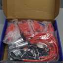 Spark Plug Ignition Wire with Round Ignition Coil Pack UF414 Replacement For Chevrolet Avalanche Corvette Express 2500 3500 Escalade Yukon XL H2 H3 Replace 48322R, 2000208, 12573190, GN10165, 12570616