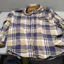 Legendary Whitetails Mens Long Sleeve Button Down 100% Cotton Flannel Shirt (Large, Shale Plaid)