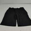 SANTINY Women's 12" Bermuda Shorts Knee Length with Pockets High Waisted Long Shorts for Women Stretch Casual Walking Small