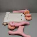 TOY Life 3 in 1 Baby Push Walker and Activity Center for Girl, Sit to Stand Walker for Babies 6-12 Months, Walking Toys with Music Panel for Infants and Toddlers Learning to Walk Pink