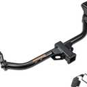 DBXB-RV Class 1 Trailer Hitch Standard 2-Inch Receiver Compatible with 2010-2017 Toyota Prius, Sedan, Plug-in, V. Multi-Fit Hitch to Receive Ball Mount, Cargo Carrier, Bike Rack. 11276