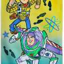 Disney Store Official Toy Story Kids Bath Towel, Soft & Absorbent Beach Towels, 100% Cotton Pool Towel, 29 by 59 Inches, Highly Absorbent Bath Towels for Bathroom