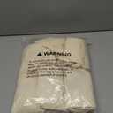 Genina Waterproof Seat Covers for Dining Room Chairs Covers Dining Chair Cover Kitchen Chair Covers (Beige, 6 Pcs)