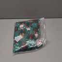 ANGELGGH Family Matching Christmas Onesie Pajamas, Vacation Cute Printed One Piece Pajamas, Xmas Hooded Holiday Sleepwear (Medium, Green Plaid Santa)