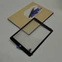 for Black iPad Air 2 2nd Generation Touch Screen Digitizer Glass Replacement Modle A1566 1567 with Adhesive+Tool Repair KitOnly for Professional Person,Not Include LCD
