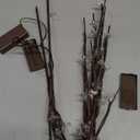 AMARS 2 Pack Lighted Prelit Twig Tree Branches Lights with Timer, Battery Operated, Christmas Holiday Decorative Sticks Vase Filler for Home Decoration (31inch) (Brown Warm)