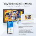 P6 Outdoor Full Color LED Scrolling Sign 40 x 18, Programmable Digital Display with WiFi & USB Control, High Brightness Waterproof LED Message Board for Storefront Business Advertising