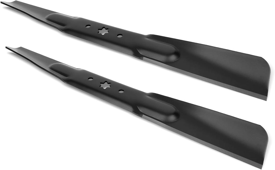 46 Inch Mower Blades 942-04244A for Cub-Cad et XT1-LT46 XT2 LTX1045 LTX1046, 942-04290 High Lift Blades Replace for 942-04244, 742-04244, 742-04244A, 742-04290, 2 Pack