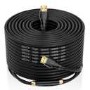4K HDMI Cable 100ft, High Speed Hdmi Cables (HDMI2.0,18Gbps,1080P)-Ethernet Audio Return Video 4K HDMI Cable, Ultra High Speed Gold Plated Connectors, Compatible with Playstation Arc PS3 PS4 PC HDTV