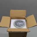 Sytmhoe Outdoor Wall Sconce,Up/Down Cylinder Exterior Lights,Stainless Steel LED Wall Light Outside Lighting,E26 Bulb Waterproof Wall Fixture (Brushed Nickel-1Pack)