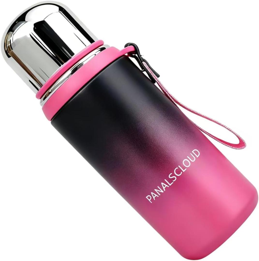 20.3 OZ Premium Insulated Travel Mugs, Thermal Beverage Container for Hot and Cold Drinks (Gradient Fuchsia)