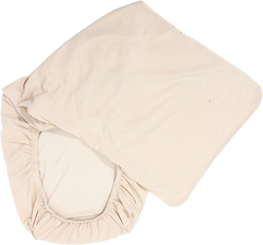 Armless Chair Slipcover Elastic Stretchable Washable Fade Resistant Chairs from Stains Hair (Beige)