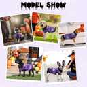 Halloween Dog Sweater Puppy Spooky Spider & Bat Patterns Outfit Knitwear Pullover Warm Pet Sweater for Small Middle Large Dog 4XL