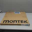 monTEK 0.77" Ultra Slim TV Wall Mount for 37-75 Inch TVs, Thin Low Profile Full Motion TV Wall Mount with Articulating Dual Arms, 4X Weight Tested, Max VESA 400x400mm, Fits 16/18" Studs